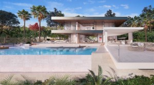 Gated Community, wunderschöne Villa mit Meerblick in Benahavis -Marbella