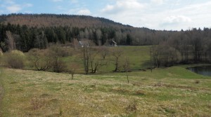 Ein großes wunderschönes, malerisches Landgut im Tafel-Gebirge, in Niederschlesien.