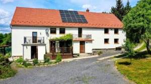Ein herrlicher Bauernhof auf dem Lande