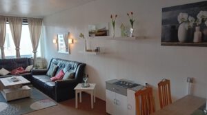 Wohnzimmer mit Deko