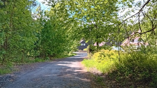 09 Weg hinter dem Haus